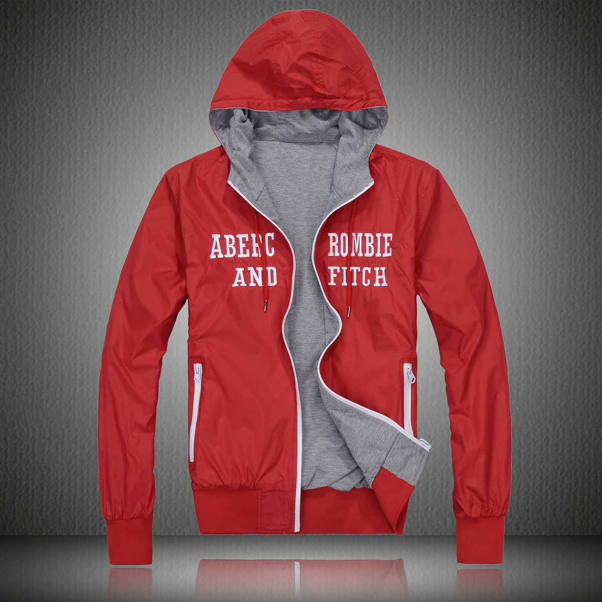 Abercrombie Fitch Hombres Capucha Chaquetas AF7917